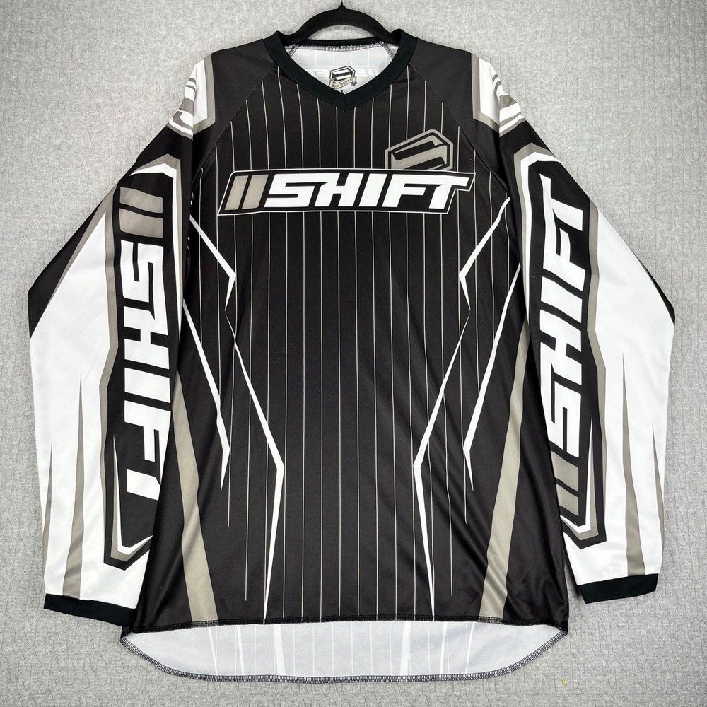 Shift Assault Motocross Jersey Mens L Racing Gear dirtbike motorcycle sports